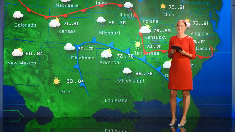 weather forecast map