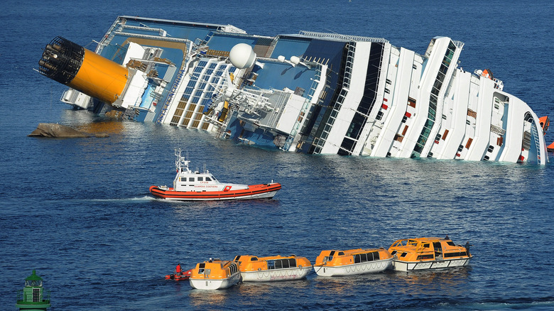 the costa concordia sinking