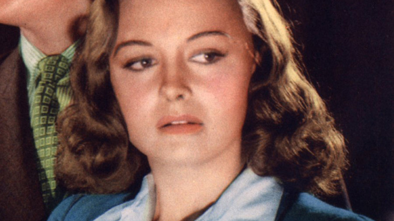 A young Donna Reed in "The Getaway"