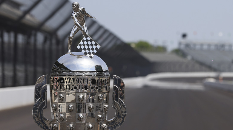 trophy for the Indy 500