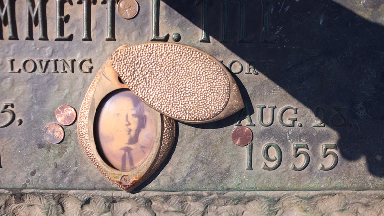 The grave of Emmett Till