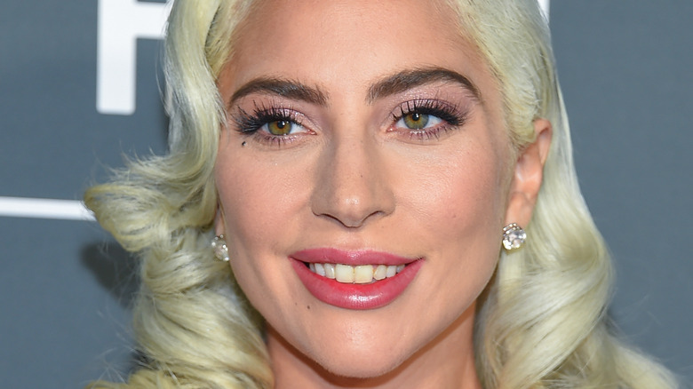 Lady Gaga smiling