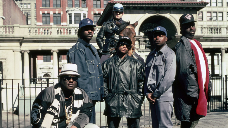 Portrait of Eazy-E with Above the Law
