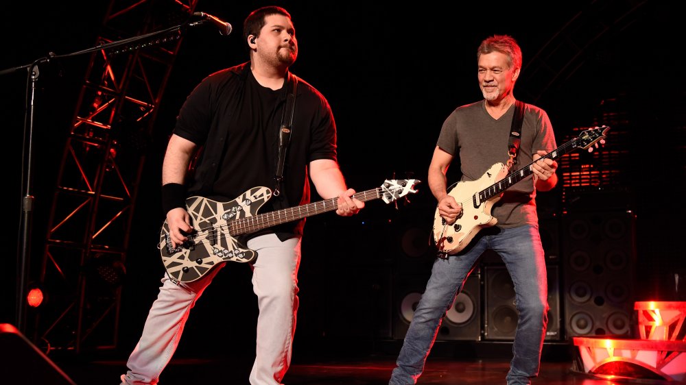 Wolfgang and Eddie Van Halen, 2015