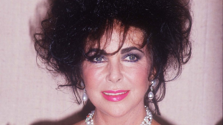 Elizabeth Taylor long hair