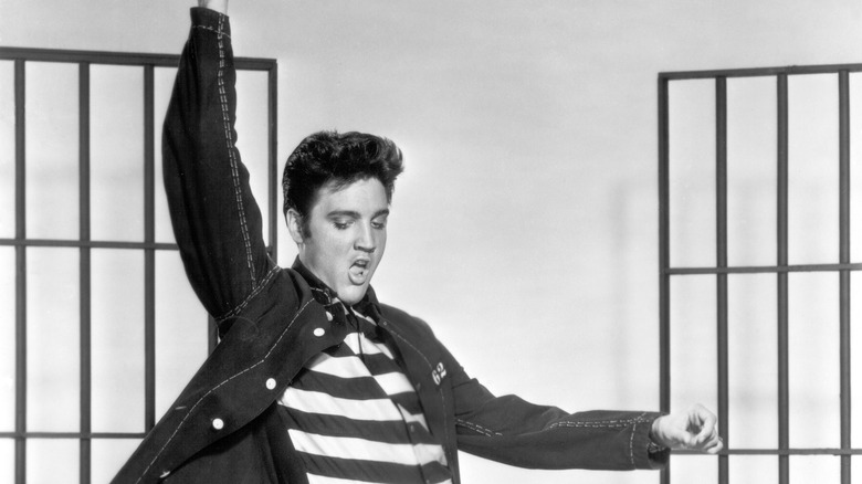 Elvis Presley dancing