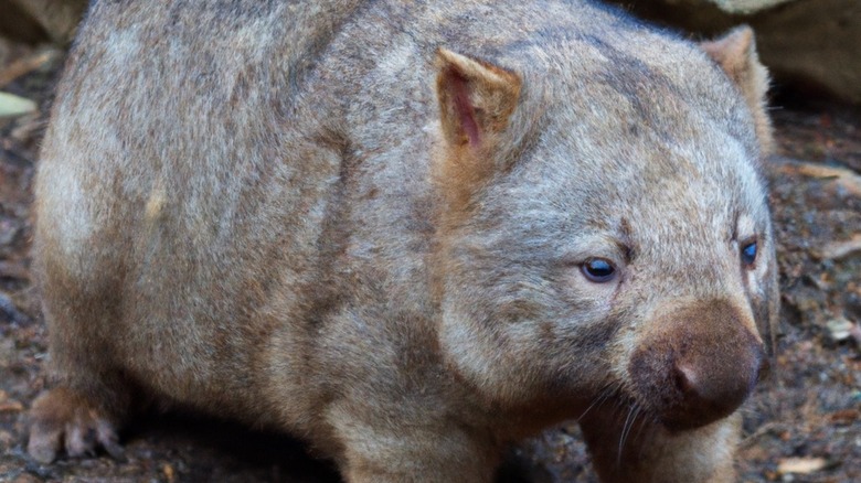 Northern hairy-nosed wombat