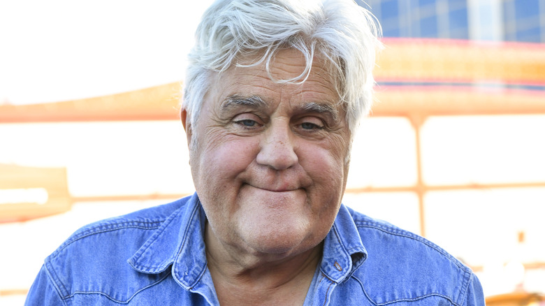 Jay Leno at car rally