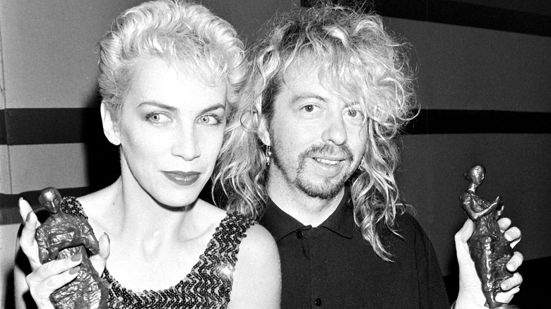 Eurythmics at awards ceremony