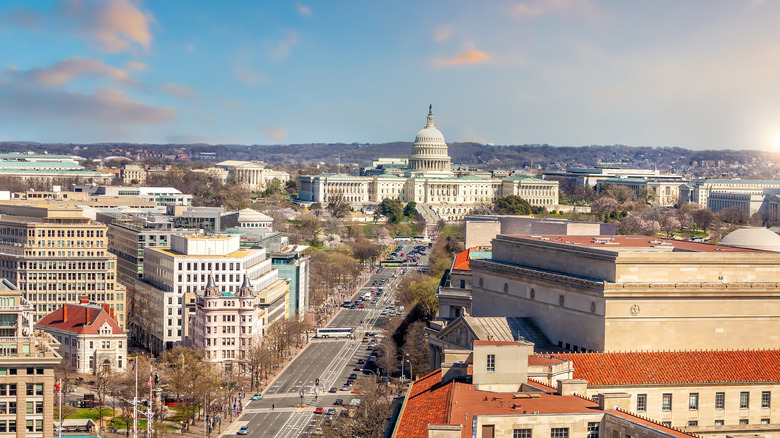 View of Capitol Hill and surroundings