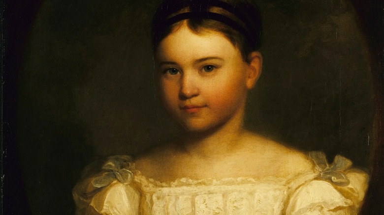Painting of Mary Louisa Adams as a child