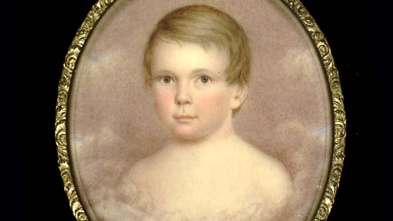 Singleton van Buren as a Child