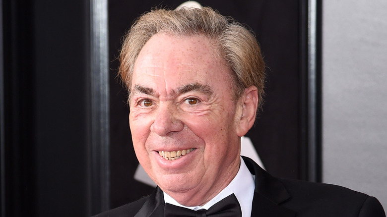 Andrew Lloyd Webber smiling