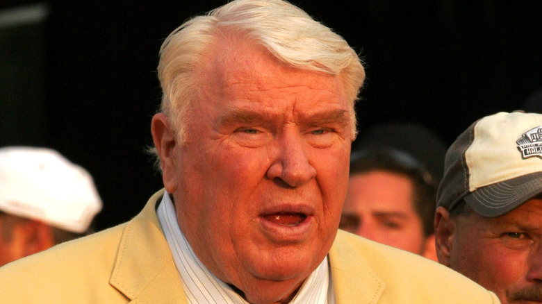 John Madden at the Pro Football Hall of Fame