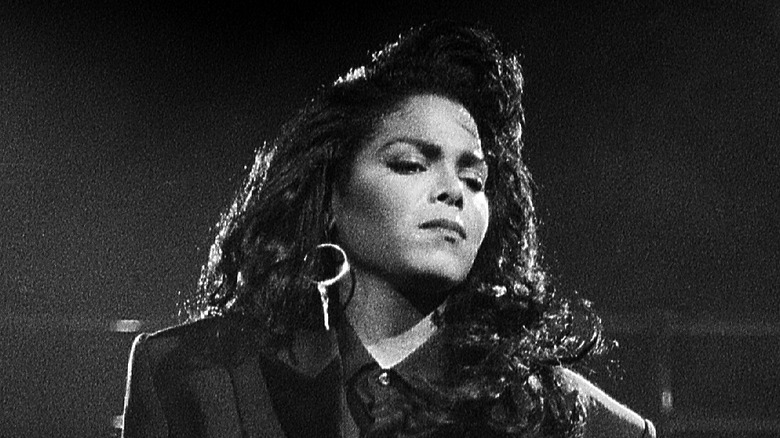 Janet Jackson performing "Rhythm Nation 1814"