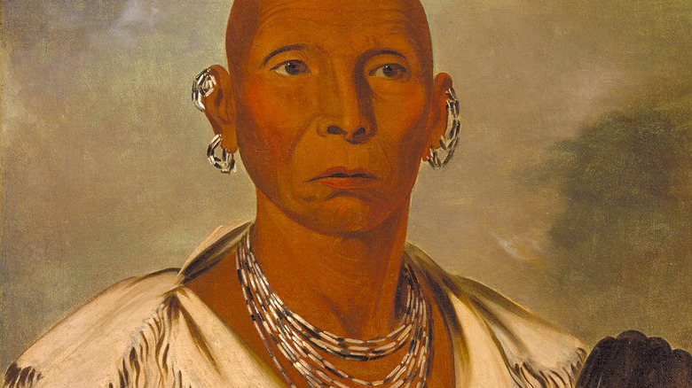 Portrait of Chief Black Hawk