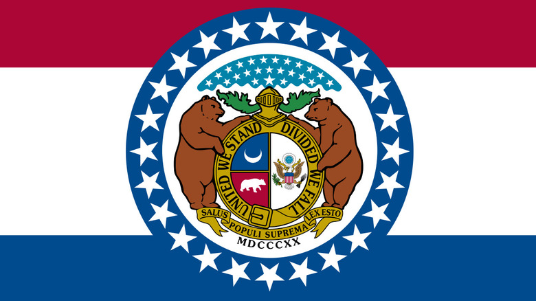 Bears on Missouri state flag