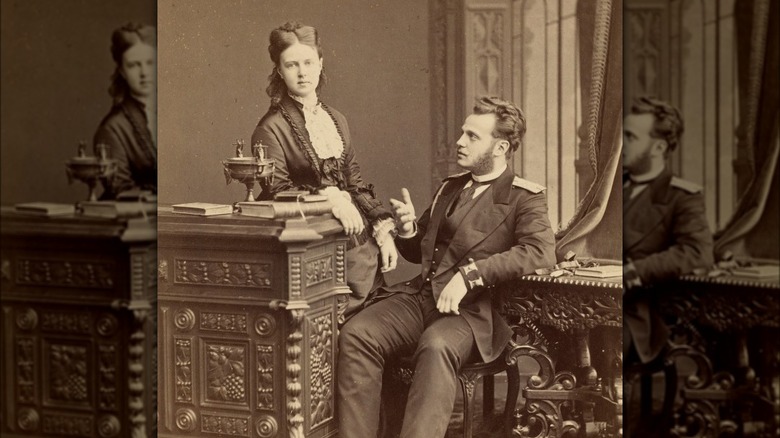 Grand Duke Alexei w/wife