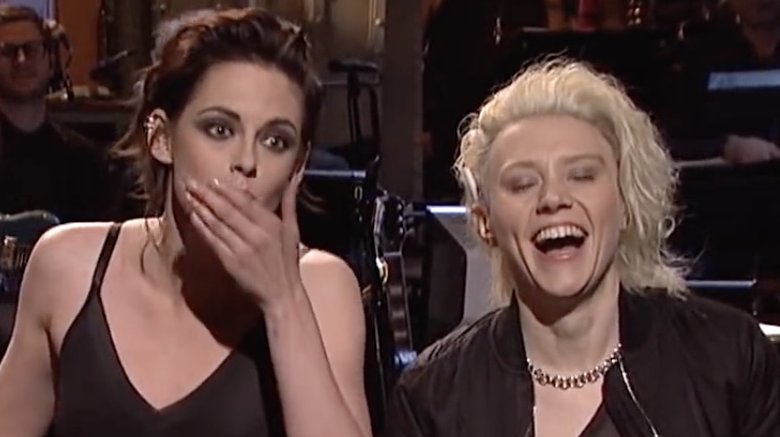 Kristen Stewart and Kate McKinnon