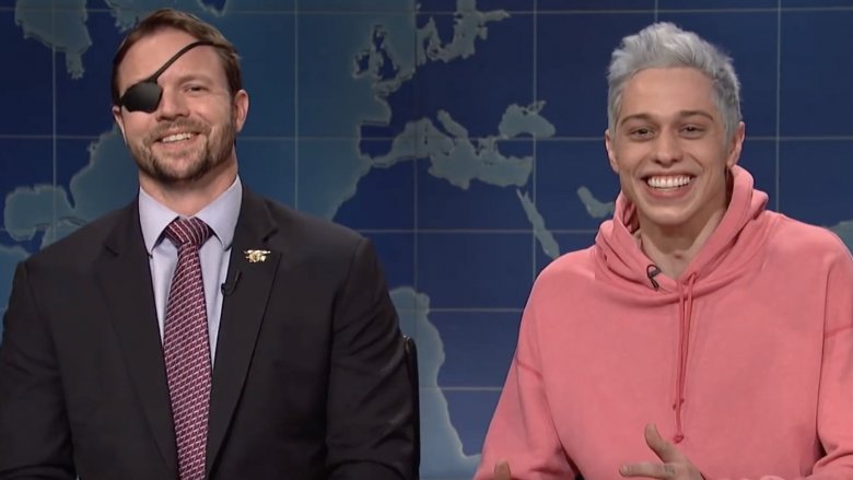 Pete Davidson and Dan Crenshaw