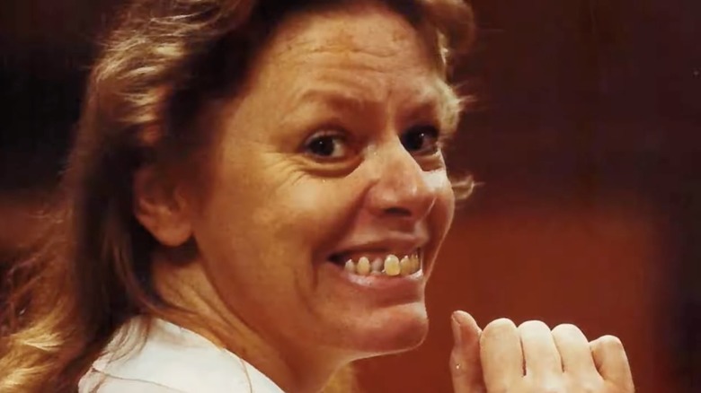 Aileen Wuornos smiling