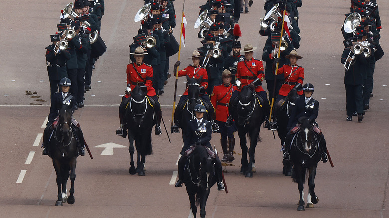 Queen's funeral procession