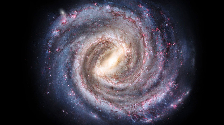 Artist's impression of the Milky Way galaxy.