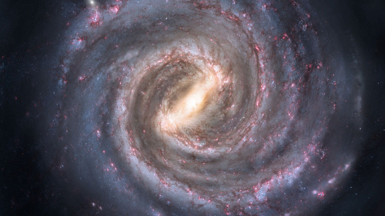 Artist's impression of the Milky Way galaxy.