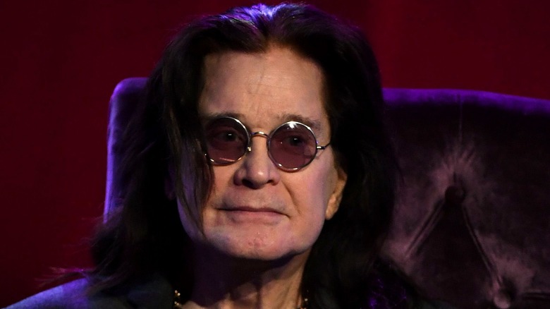 Ozzy Osbourne wearing glasses