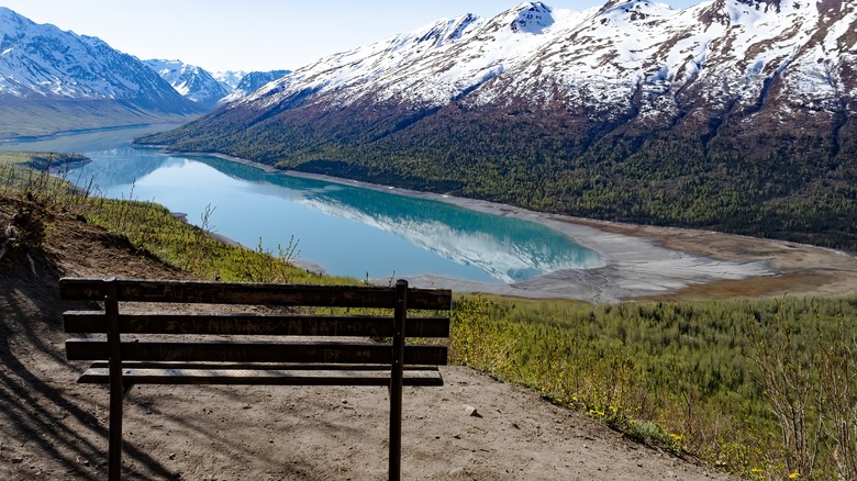 Eklutna Lake Alaska landscape