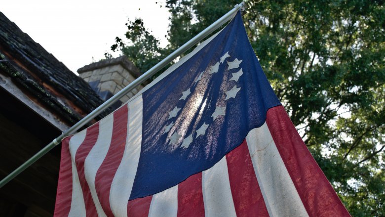 early american flag