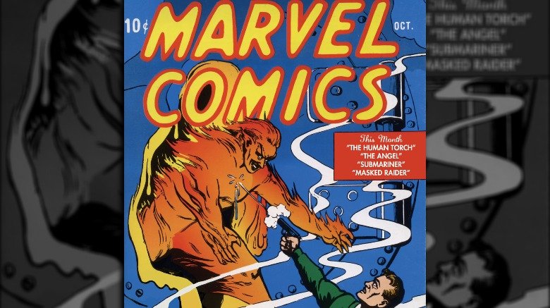 android human torch marvel issue 1