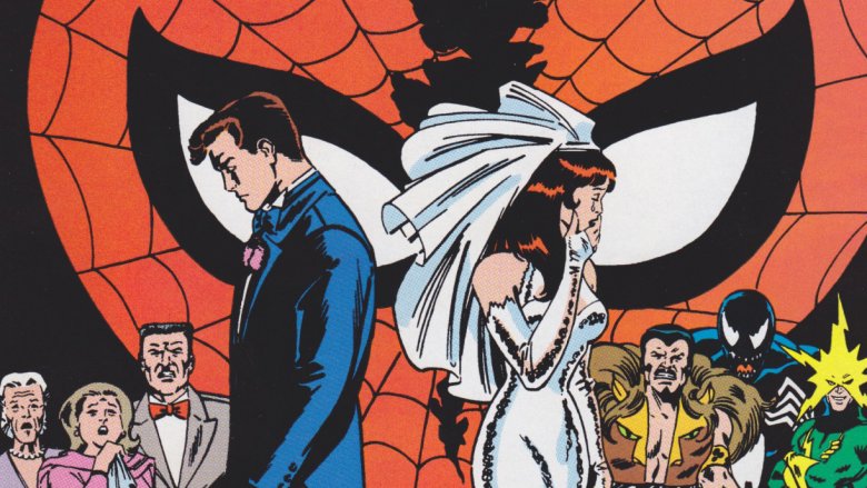 Spider-Man wedding