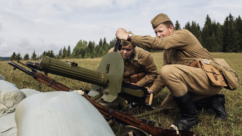 Soviet soldiers wwii