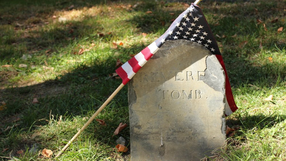 paul revere's gravestone