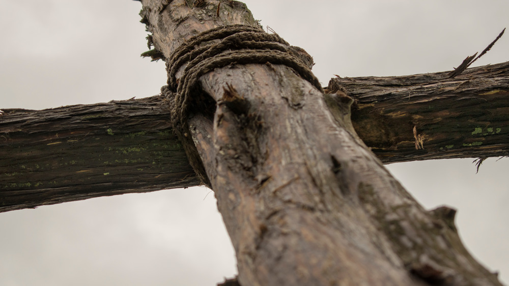 Close-up of a crucifix 