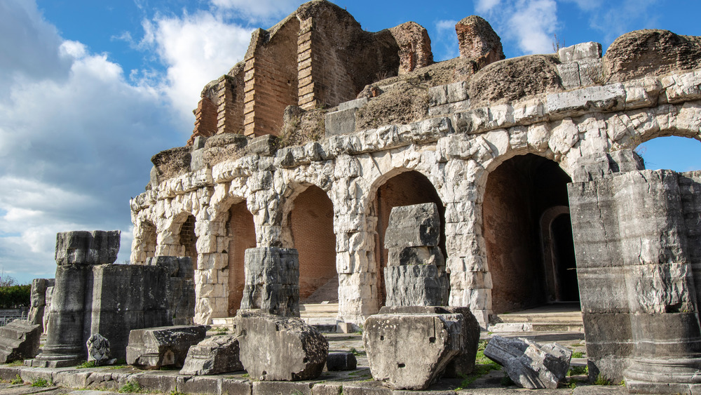 Roman amphitheater in Capua