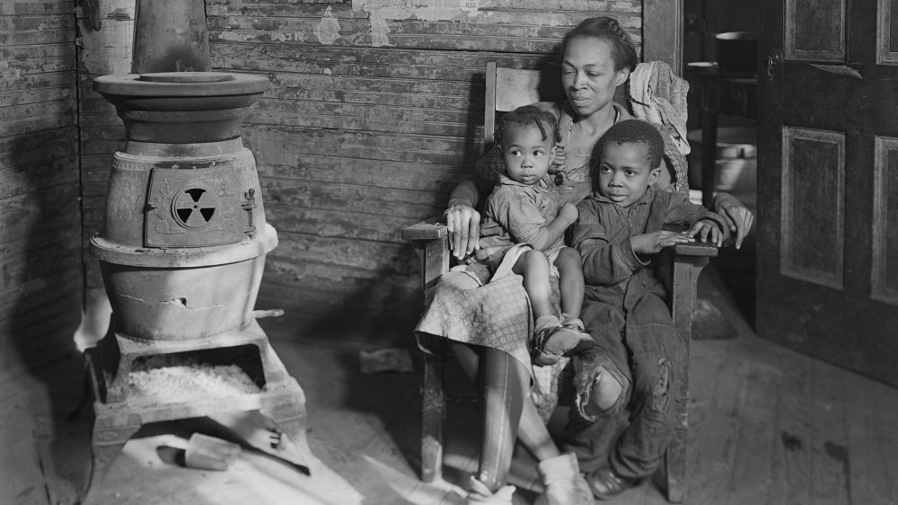 A black family during the Great Depression