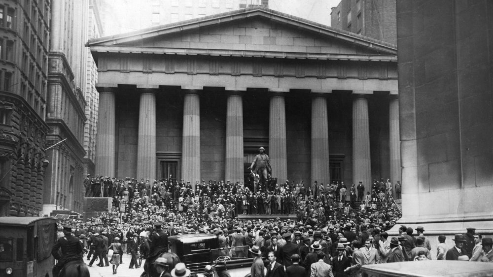 The stock market crash of 1929