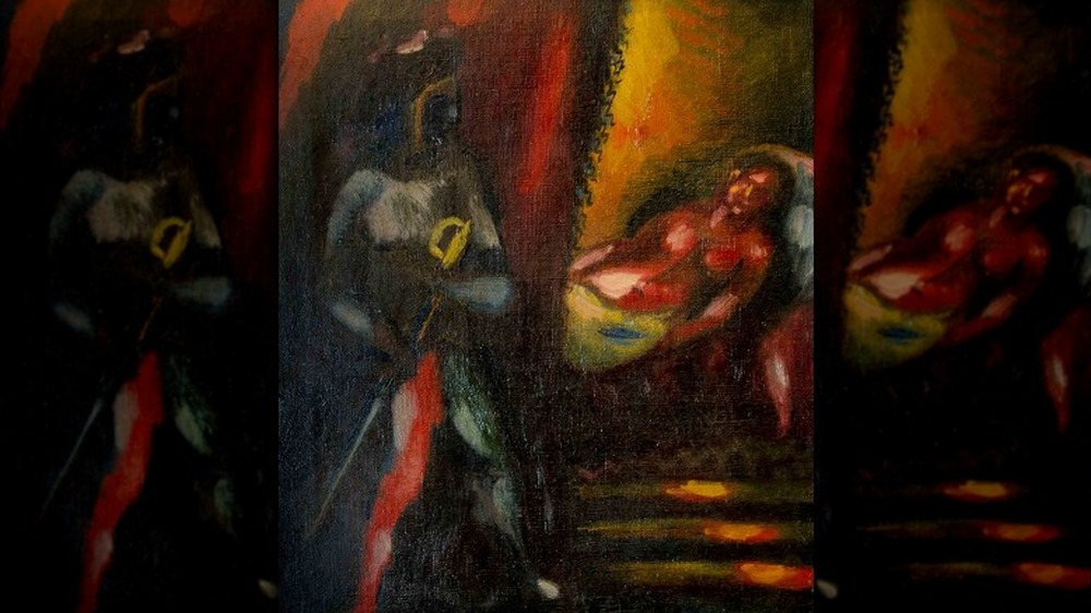 Othello and Desdemona by Marc Chagall