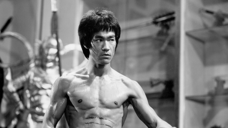 Bruce Lee still from a film