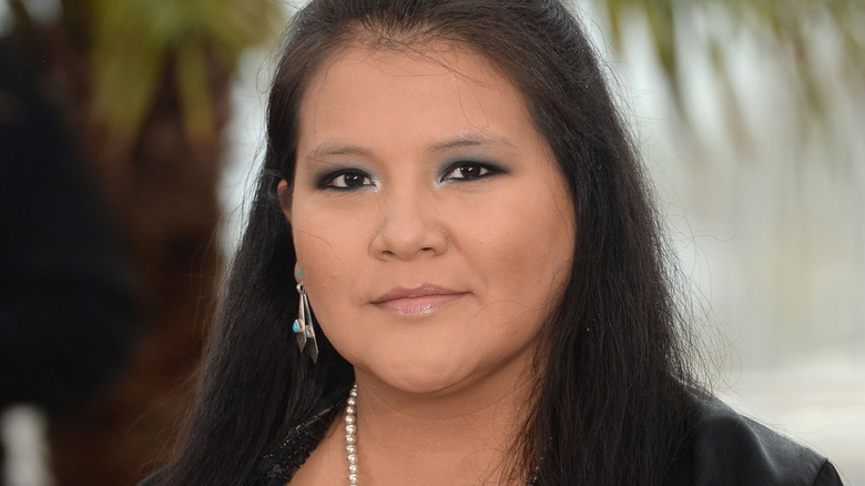 Misty Upham at an event