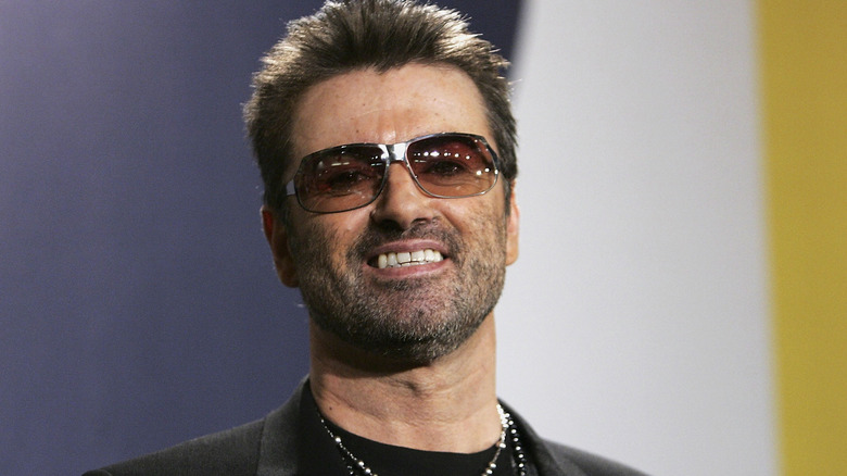 George Michael smiling