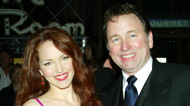 John Ritter and Amy Yasbeck smiling 