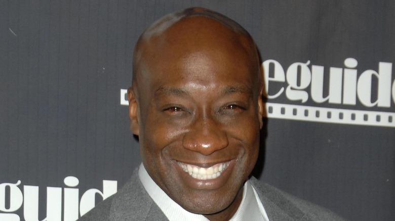 Michael Clarke Duncan smiles