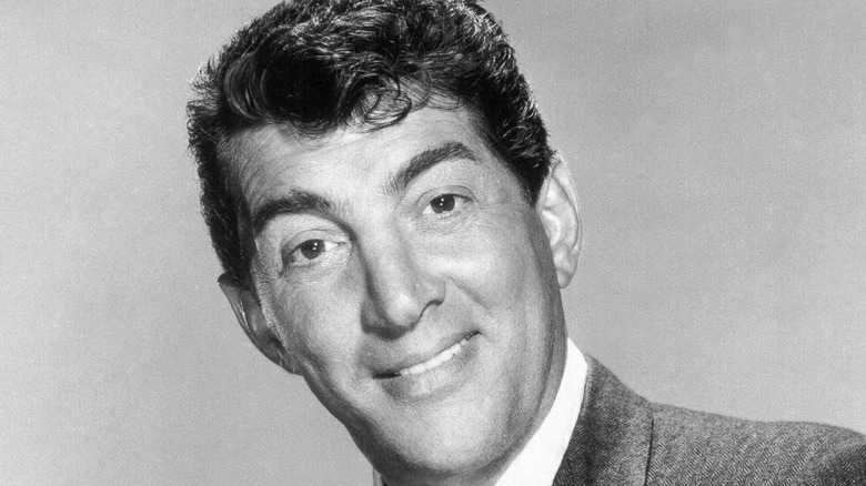 Singer Dean Martin smiling