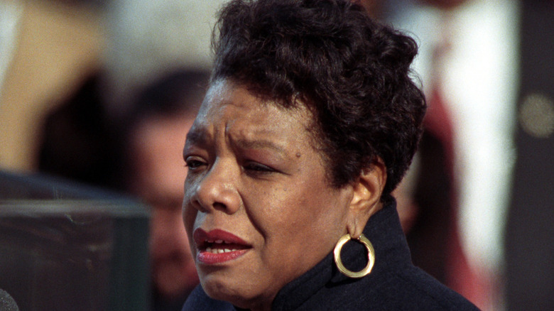 maya angelou speaking