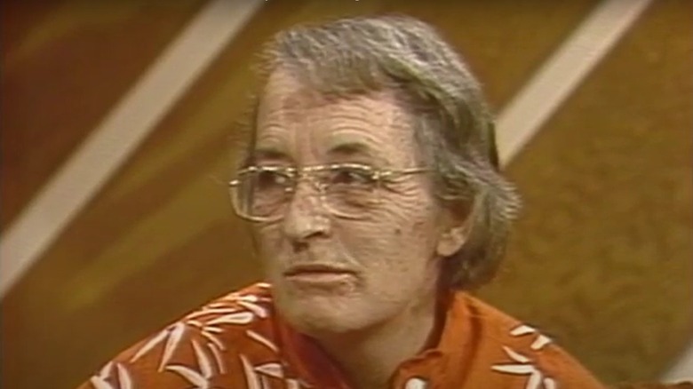 Elisabeth Kübler-Ross being interviewed