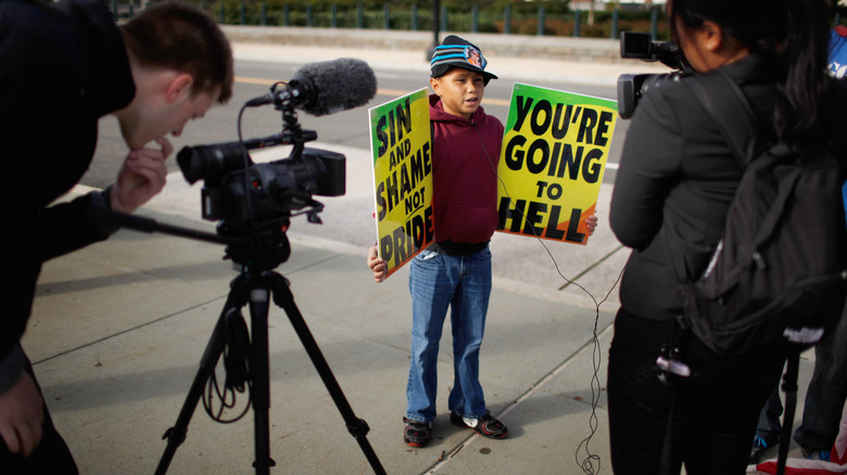 Grandson of Fred Phelps