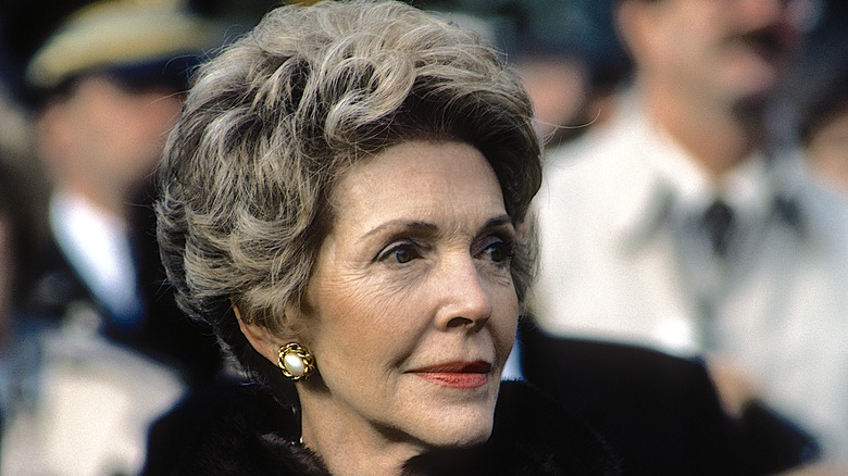 Nancy Reagan at the White House